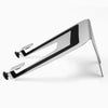 Silver laptop mount attachment for arm
