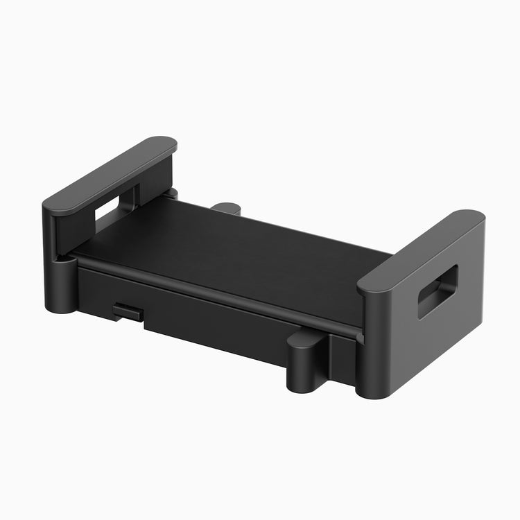 Black VESA tablet holder for arm