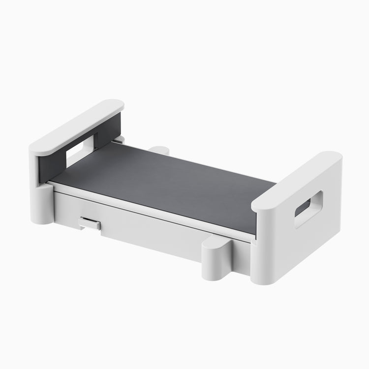 Monitor arm VESA tablet holder white - Desky