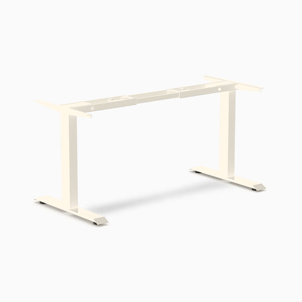 Desky Zero Fixed Office Desk Frame, Wheat frame