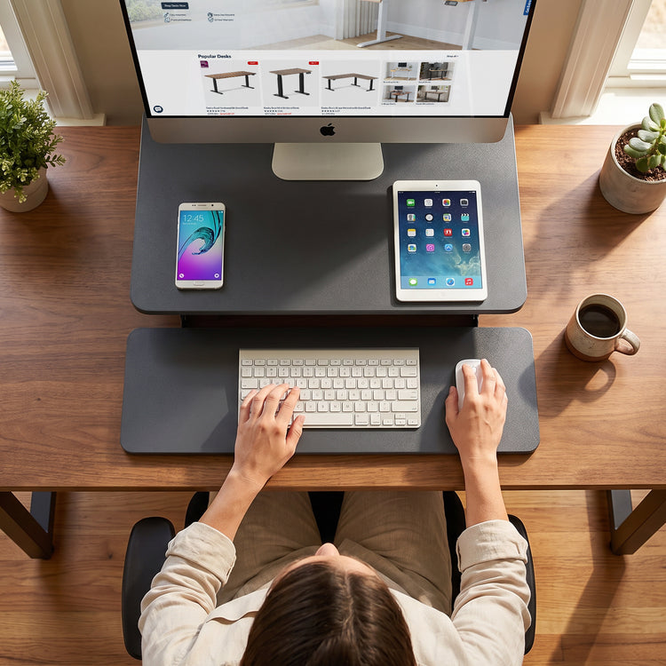 Desky Zero Standing Desk Converter