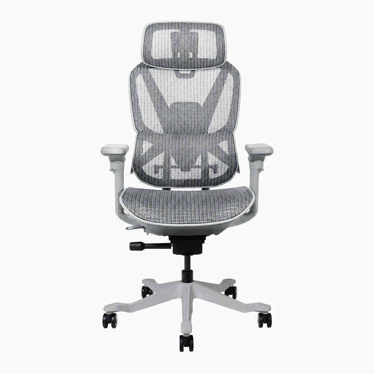 Contourra ergonomic office chair in light grey