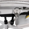 Desky contourra ergonomic chair with lever for adjusting depth
