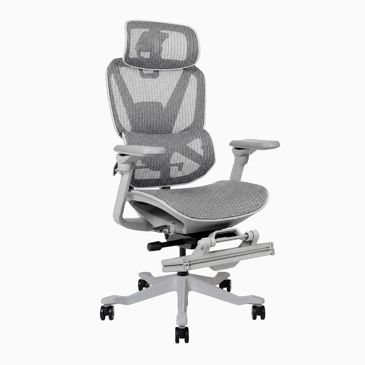 Contourra ergonomic office chair in light grey