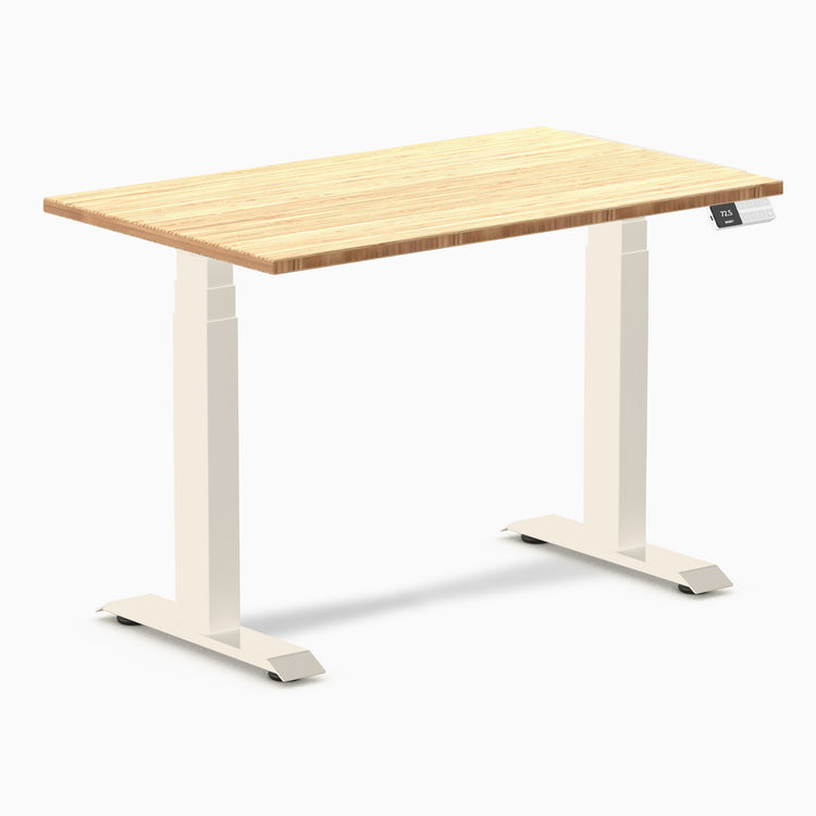 Bureau assis-debout Desky Dual Mini en bambou