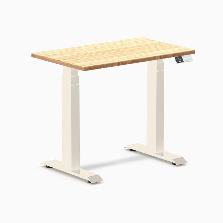 Bureau assis-debout Desky Dual Mini en bambou