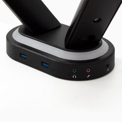 Desky Dual LED Gaming Monitor Arm-Desky Canada