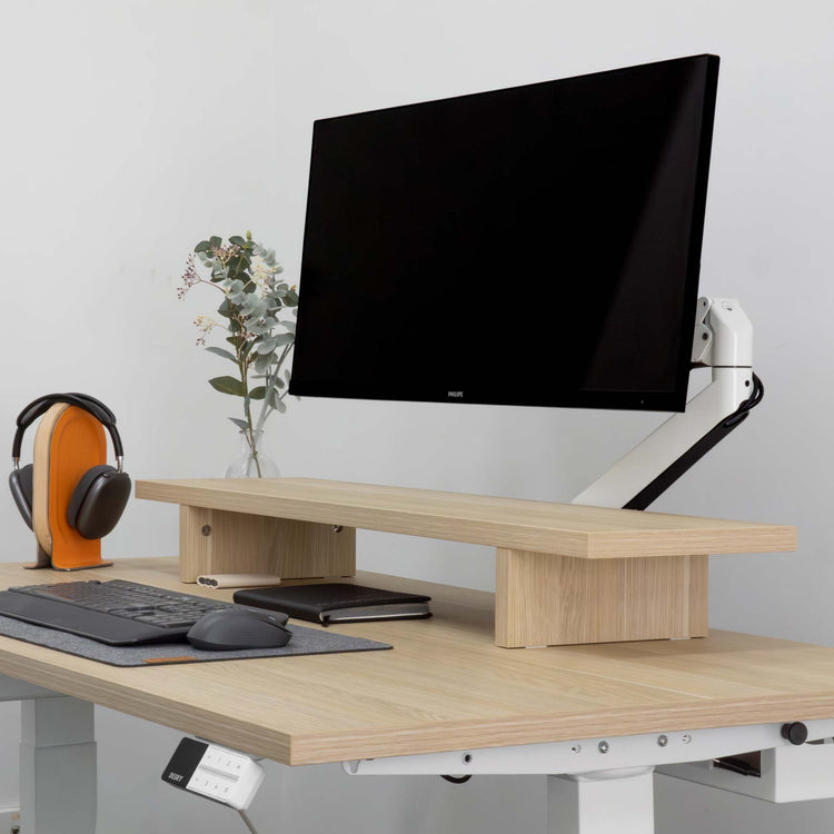 Desky Heavy Duty Single Monitor Arm (24lbs+)