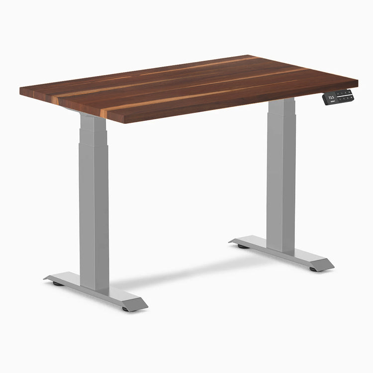 Bureau assis-debout Desky Dual Mini en bois dur
