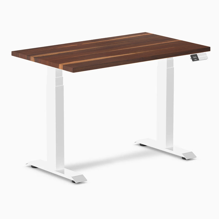 Bureau assis-debout Desky Dual Mini en bois dur
