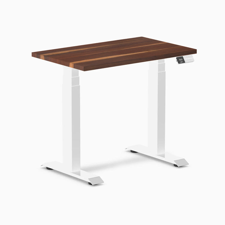 Bureau assis-debout Desky Dual Mini en bois dur