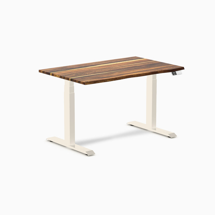 Desky Dual Hardwood Sit Stand Desk