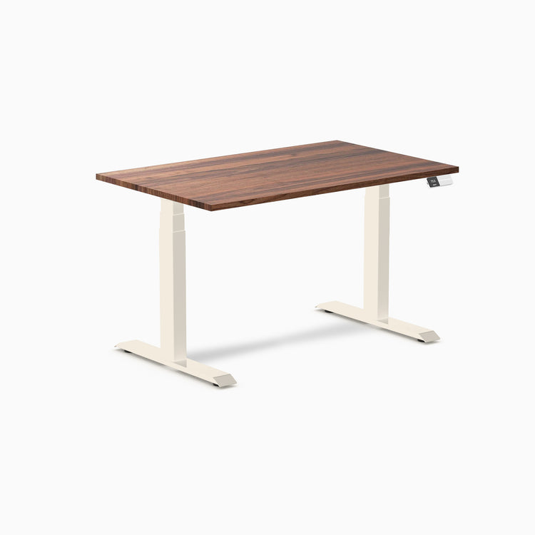 Desky Dual Hardwood Sit Stand Desk
