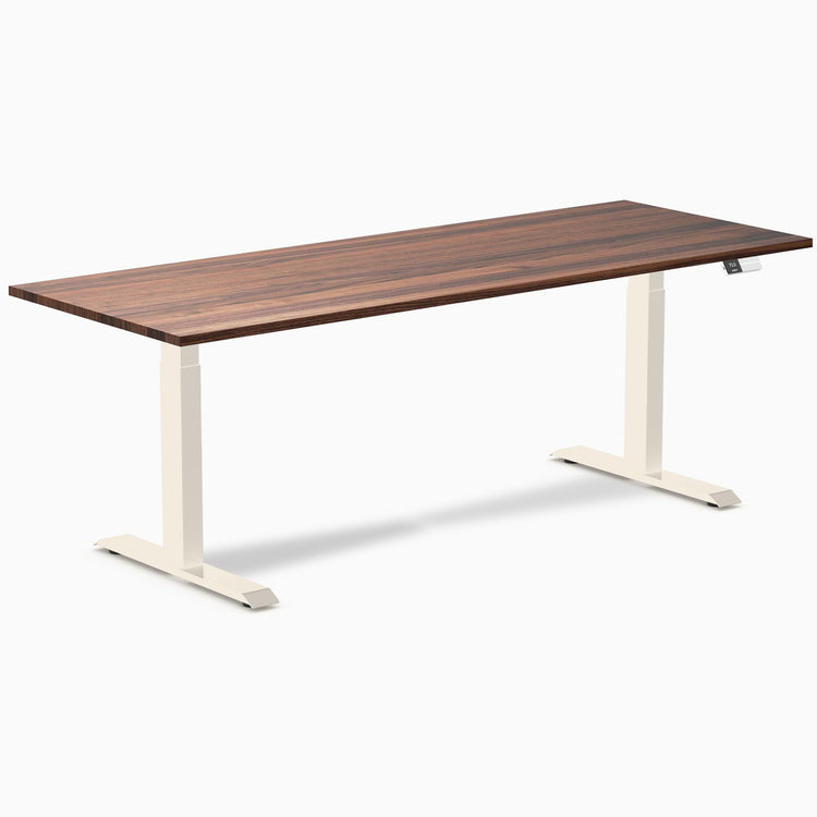 Desky Dual Hardwood Sit Stand Desk