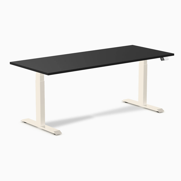 Desky Dual Laminate Sit Stand Desk