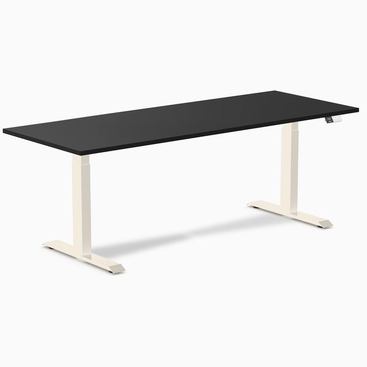 Desky Dual Laminate Sit Stand Desk