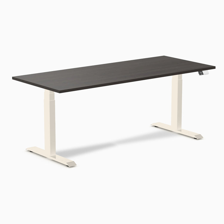 Desky Dual Laminate Sit Stand Desk