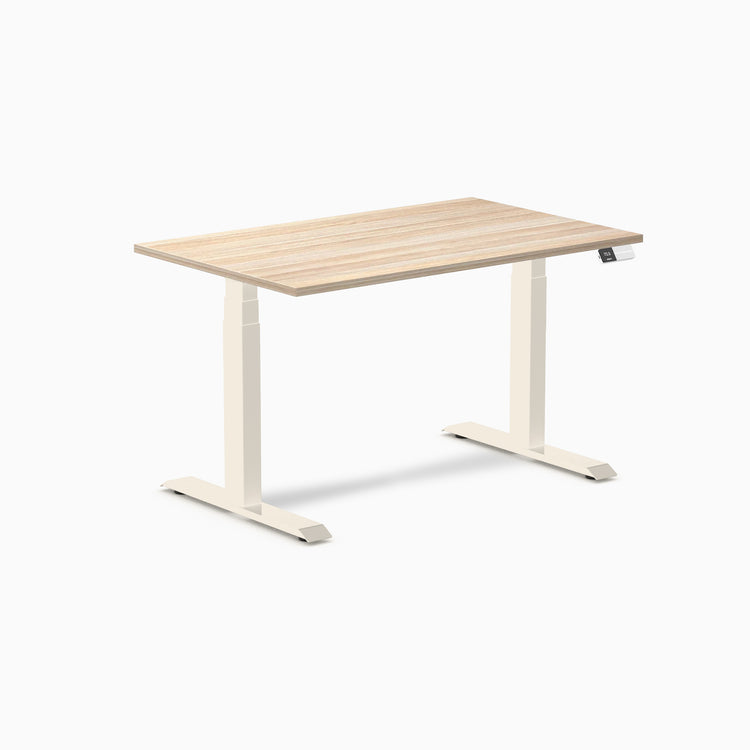 Desky Dual Laminate Sit Stand Desk