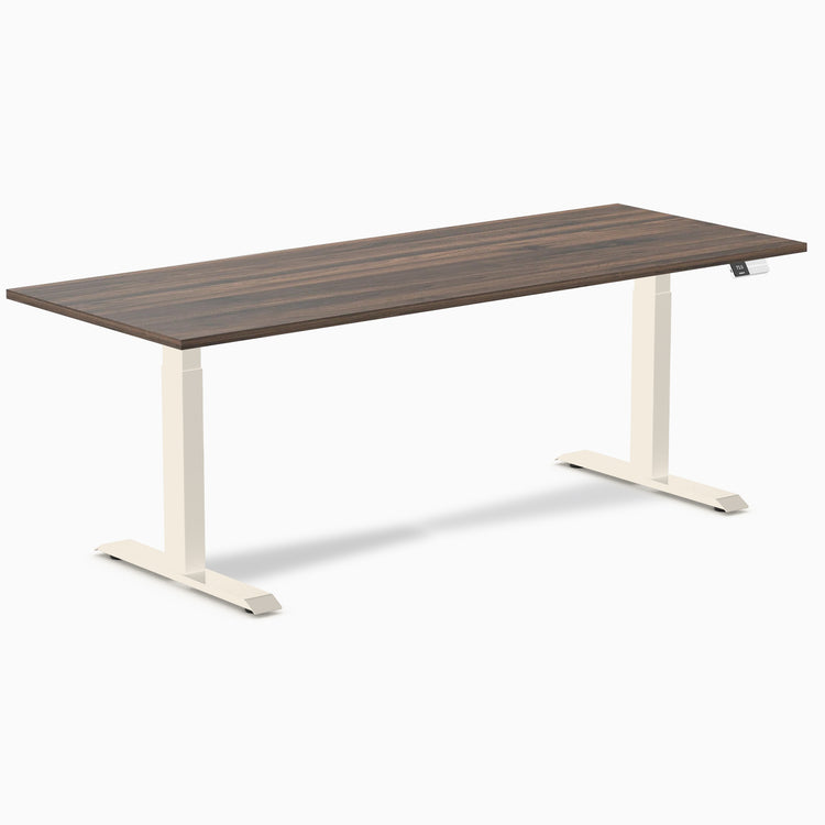 Desky Dual Laminate Sit Stand Desk