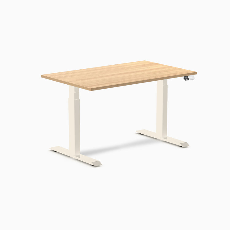 Desky Dual Laminate Sit Stand Desk
