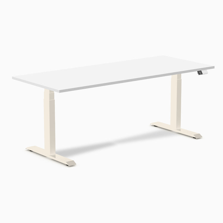 Desky Dual Laminate Sit Stand Desk