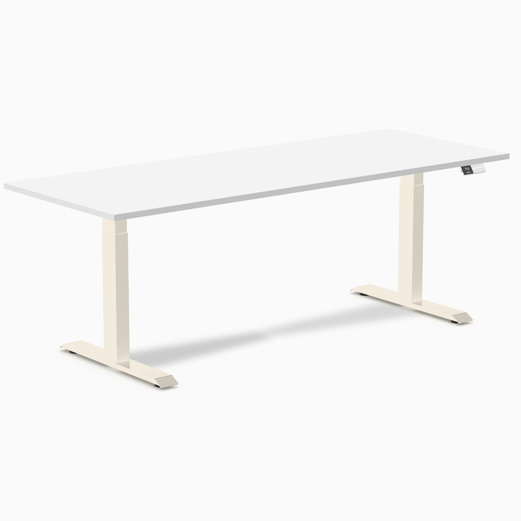 Desky Dual Laminate Sit Stand Desk