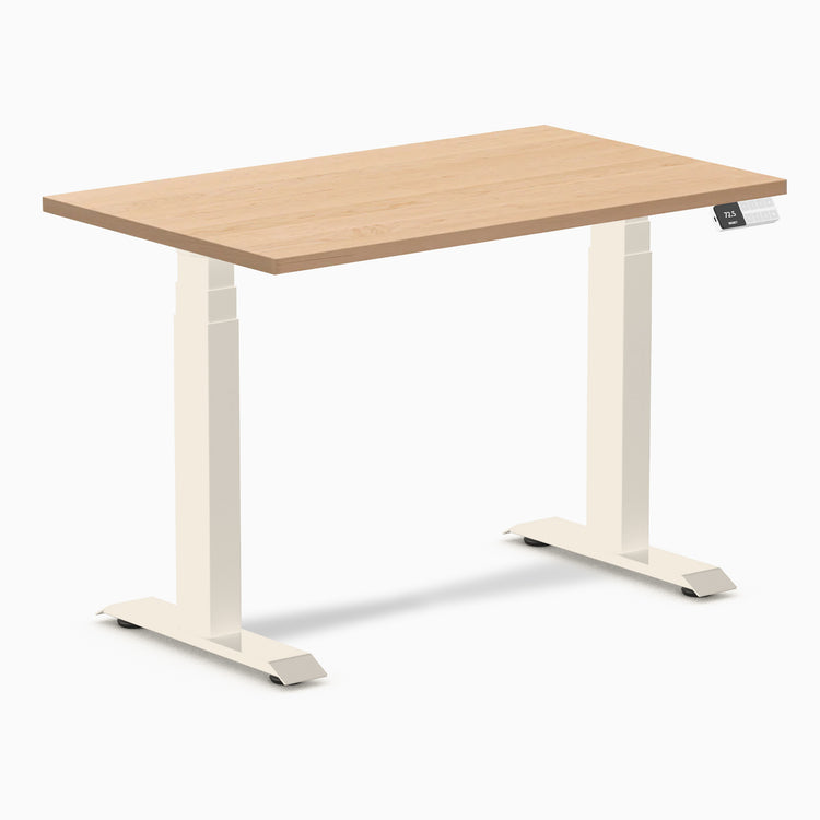 Desky Dual Mini Hardwood Sit Stand Desk