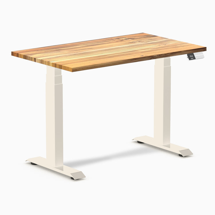 Desky Dual Mini Hardwood Sit Stand Desk