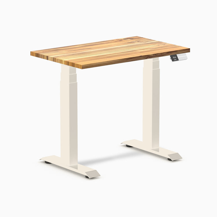 Desky Dual Mini Hardwood Sit Stand Desk
