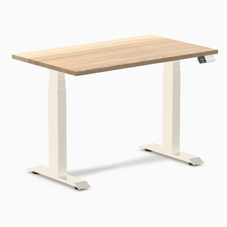 Desky Dual Mini Hardwood Sit Stand Desk