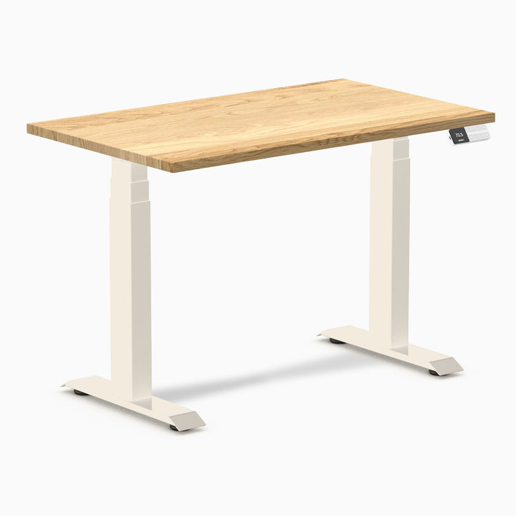 Desky Dual Mini Hardwood Sit Stand Desk