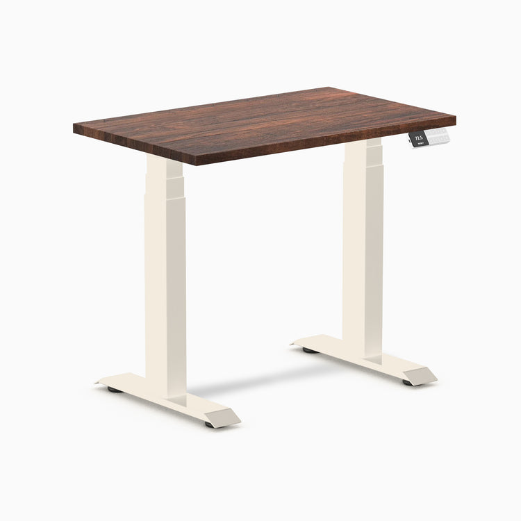 Desky Dual Mini Softwood Sit Stand Desk