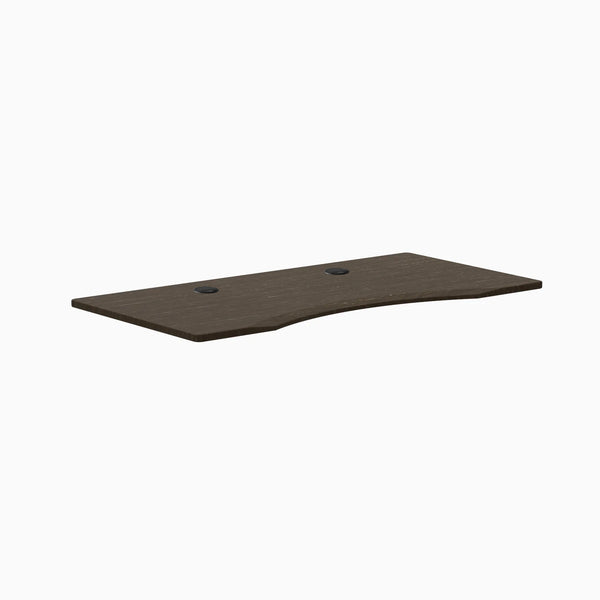 Desky Ergo Desk Tops, Dark Bamboo desktop