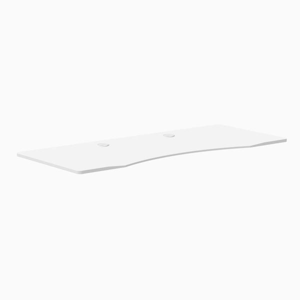 Desky Ergo Desk Tops, White desktop