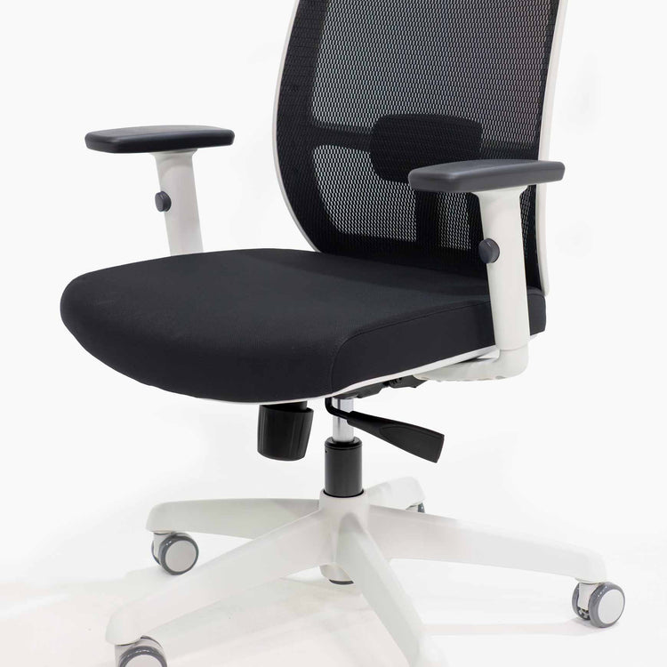 Adjustable luminous mesh chair - Desky