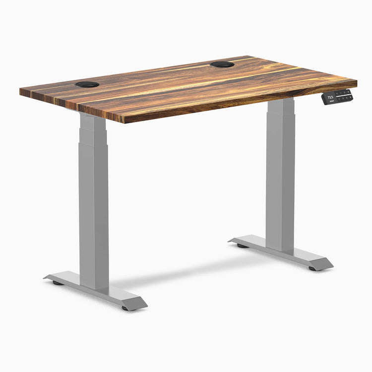 Desky Dual Mini Hardwood Sit Stand Desk