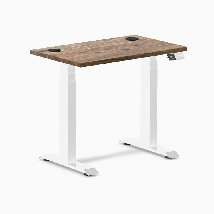 Desky Dual Mini Hardwood Sit Stand Desk