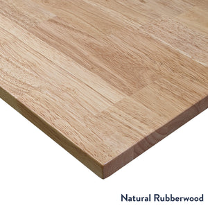 Desky Natural Rubberwood Desktop