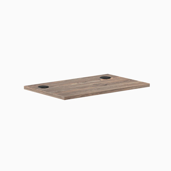 Desky Mini Laminate Desk Tops, Natural Walnut desktop