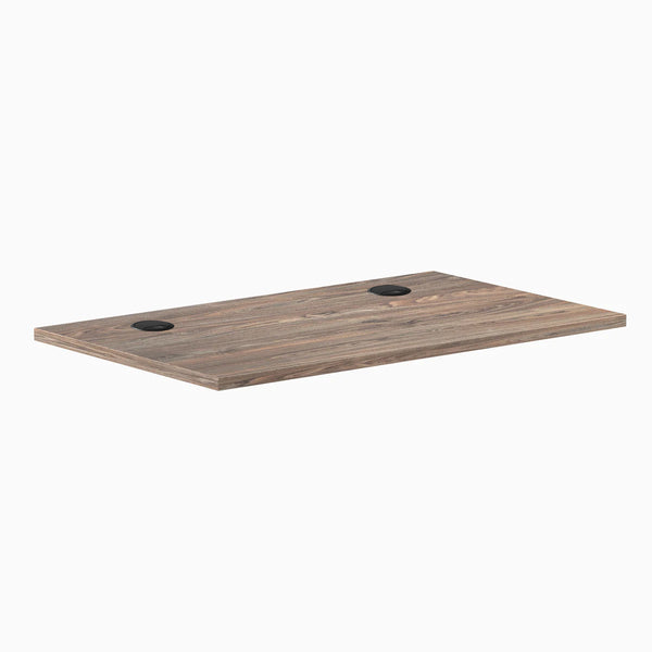 Desky Mini Laminate Desk Tops, Natural Walnut desktop