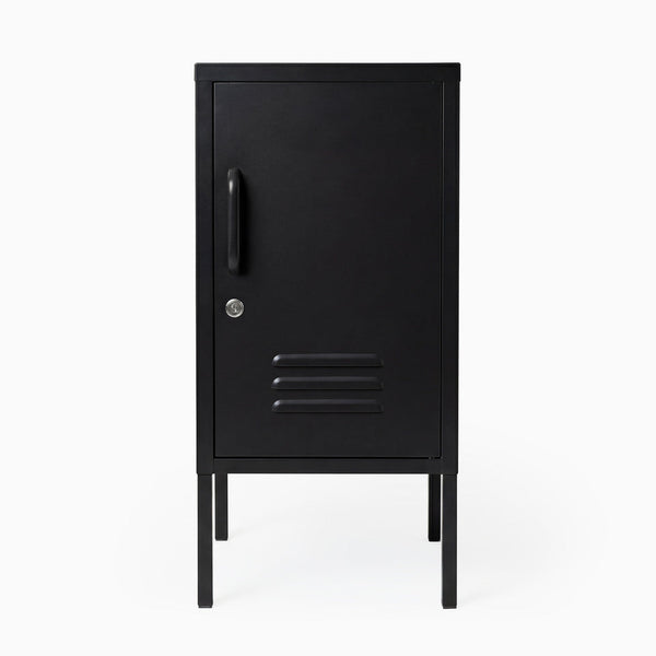 Desky Oslo Metal Locker Cabinet-Accessories-Desky-Black-Right Opening-Desky® Australia