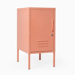 Desky Oslo Metal Locker Cabinet-Accessories-Desky-Coral-Left Opening-Desky® Australia