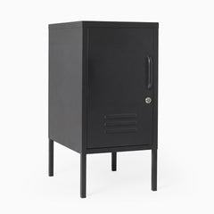 Desky Oslo Metal Locker Cabinet-Accessories-Desky-Dark Grey-Left Opening-Desky® Australia