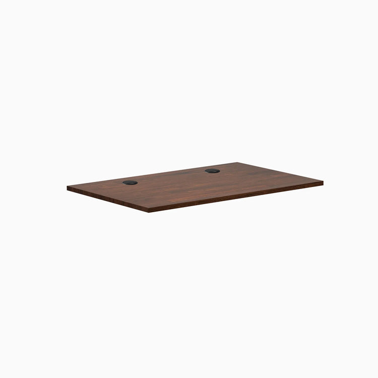 Surface de bureau en bois d'hévéa