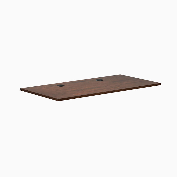 Surface de bureau en bois d'hévéa