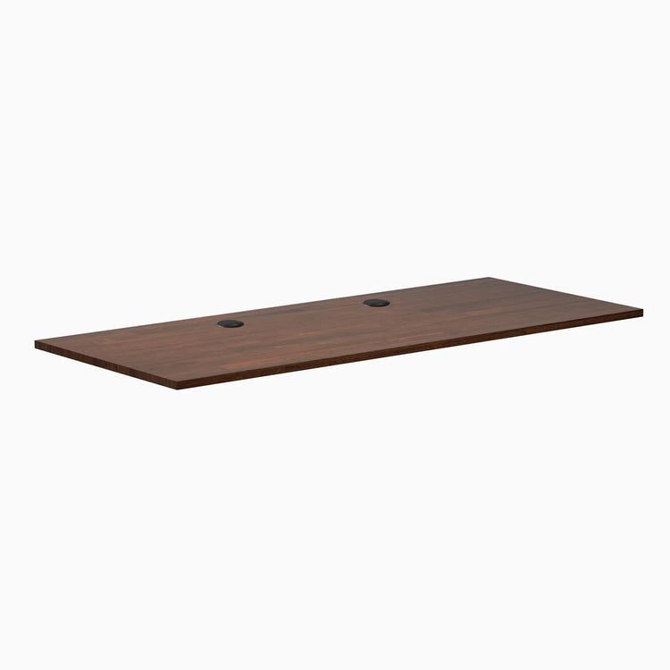 Surface de bureau en bois d'hévéa
