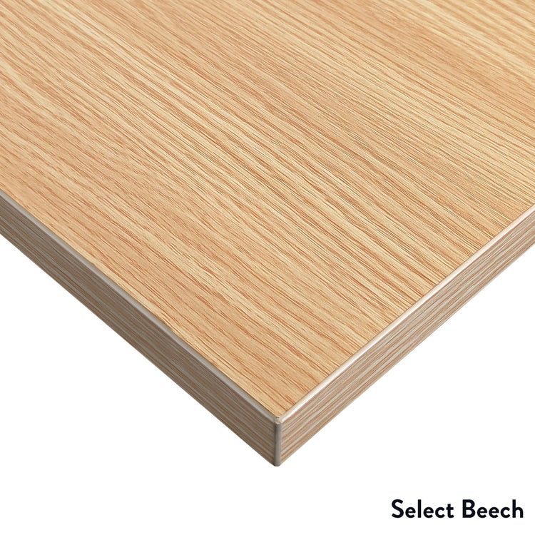 Desky Dual Laminate Sit Stand Desk