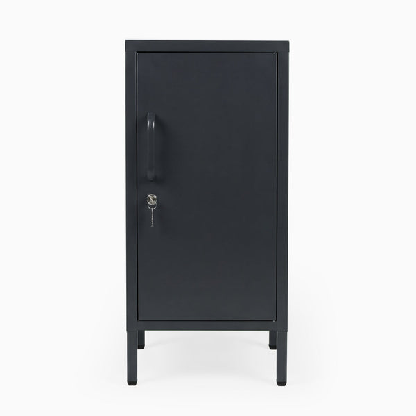 Desky Sidekick Metal Locker Cabinet-Accessories-Desky-Black-Right Opening-Desky® Australia