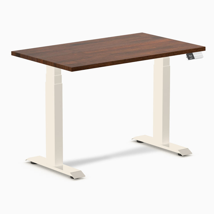 Desky Dual Mini Rubberwood Sit Stand Desk