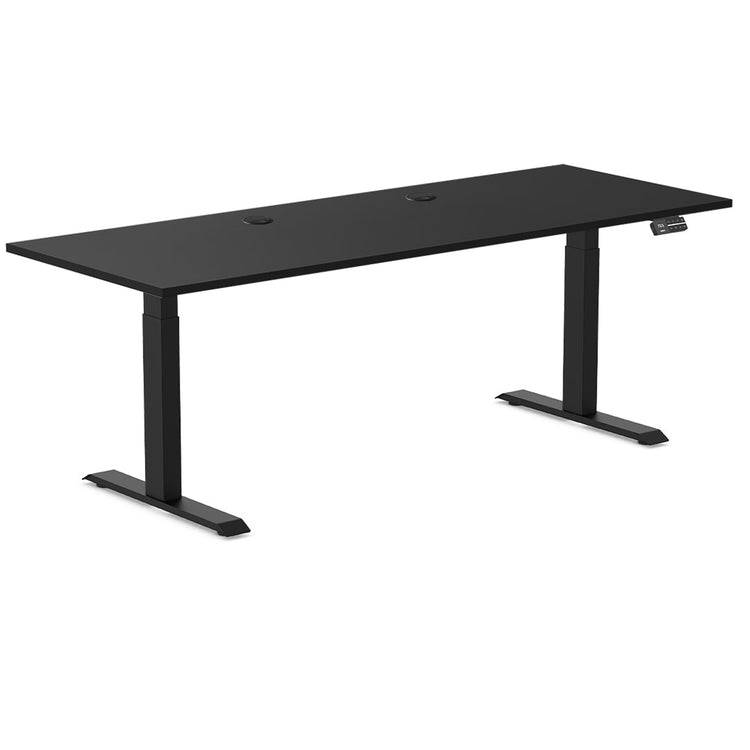 Bureau assis-debout double stratifié Desky